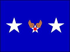 [flag of a General Officer HQ USAAF Staff]